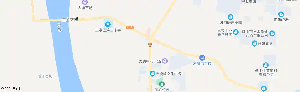 佛山大布沙_公交站地图_佛山公交_妙搜公交查询2025