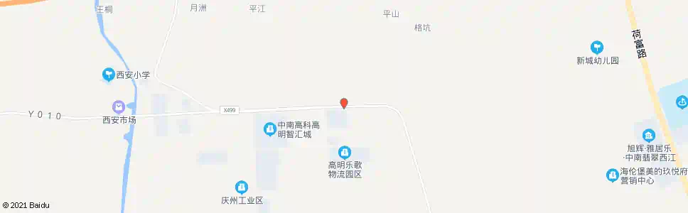 佛山槎江西黄村_公交站地图_佛山公交_妙搜公交查询2025