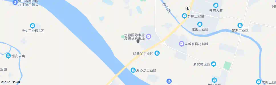 佛山沙边_公交站地图_佛山公交_妙搜公交查询2025