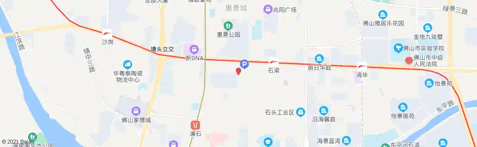 佛山魁奇路行政服务大厅西_公交站地图_佛山公交_妙搜公交查询2025