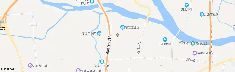 佛山隔岸_公交站地图_佛山公交_妙搜公交查询2025