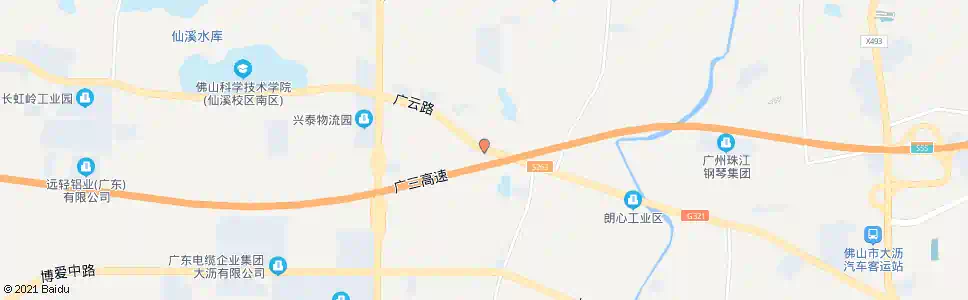 佛山兴贤牌坊_公交站地图_佛山公交_妙搜公交查询2025