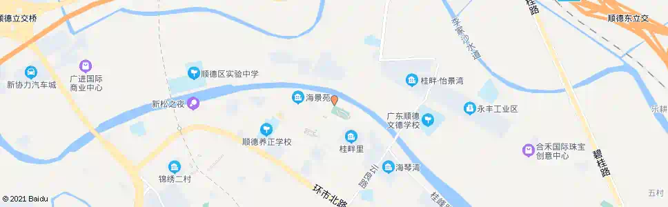 佛山太艮路桂畔路口_公交站地图_佛山公交_妙搜公交查询2025