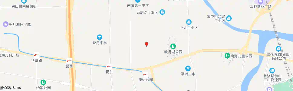 佛山南海第二人民医院_公交站地图_佛山公交_妙搜公交查询2025