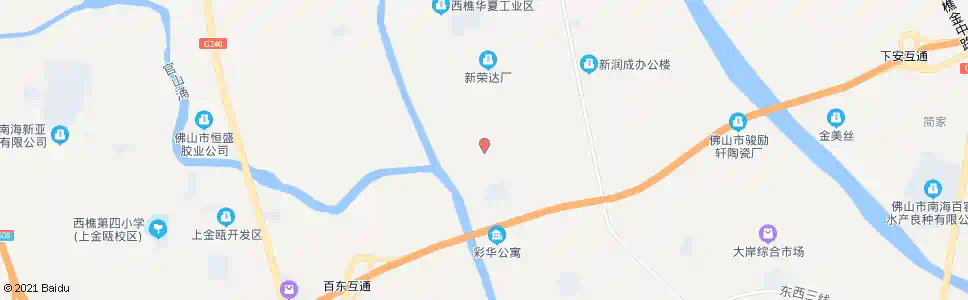 佛山八甲村_公交站地图_佛山公交_妙搜公交查询2025