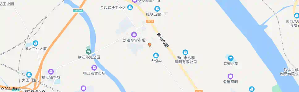 佛山市边路口_公交站地图_佛山公交_妙搜公交查询2025