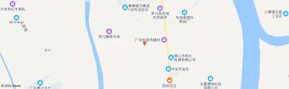 佛山四约_公交站地图_佛山公交_妙搜公交查询2025