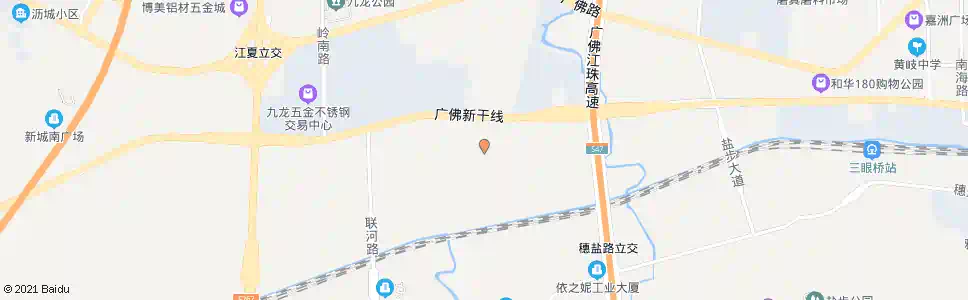 佛山东塘大道_公交站地图_佛山公交_妙搜公交查询2025