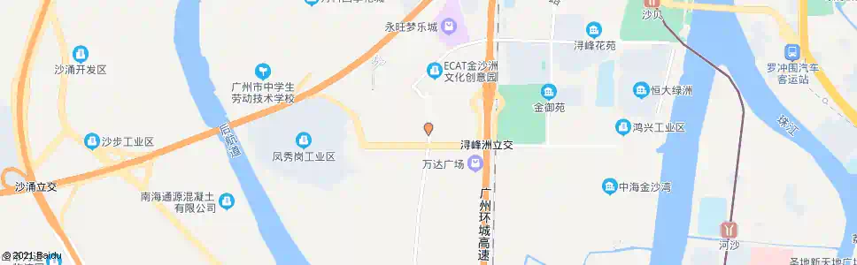 佛山海北大道_公交站地图_佛山公交_妙搜公交查询2025