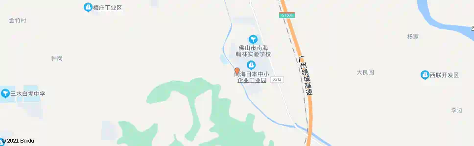 佛山南丰路_公交站地图_佛山公交_妙搜公交查询2025