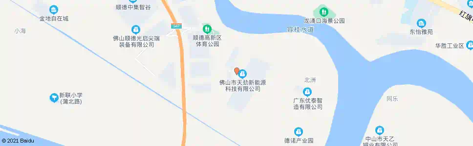 佛山顺德高新区_公交站地图_佛山公交_妙搜公交查询2025