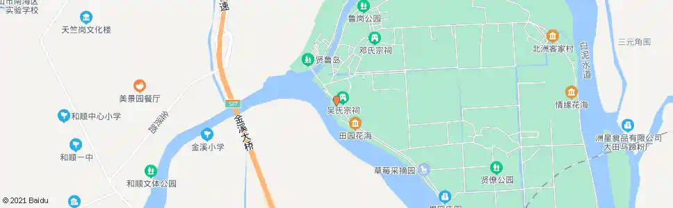 佛山鲁岗姓吴站_公交站地图_佛山公交_妙搜公交查询2025