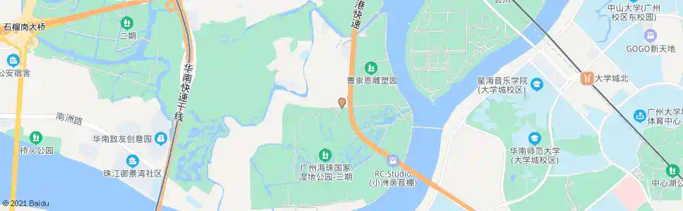 佛山瀛洲生态公园_公交站地图_佛山公交_妙搜公交查询2025