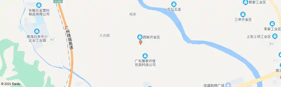 佛山帅边村_公交站地图_佛山公交_妙搜公交查询2025