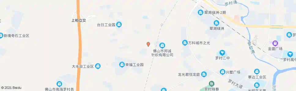 佛山如意路南_公交站地图_佛山公交_妙搜公交查询2025