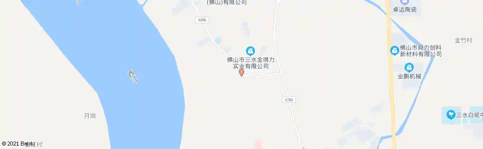 佛山云塘村_公交站地图_佛山公交_妙搜公交查询2025