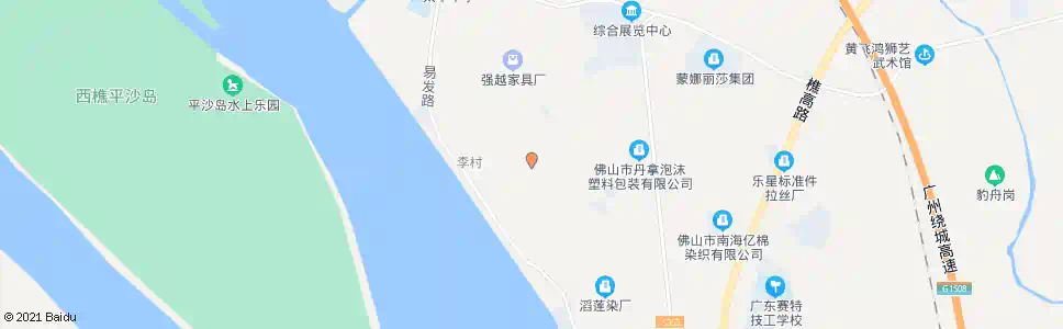 佛山团结村_公交站地图_佛山公交_妙搜公交查询2025