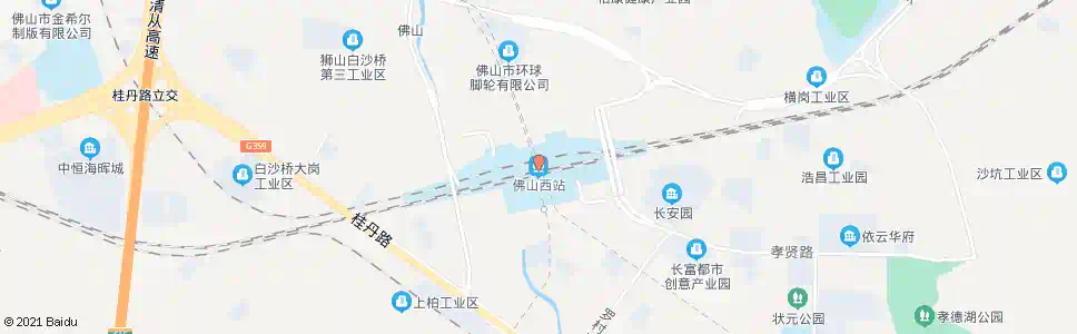 佛山西朗站_公交站地图_佛山公交_妙搜公交查询2025