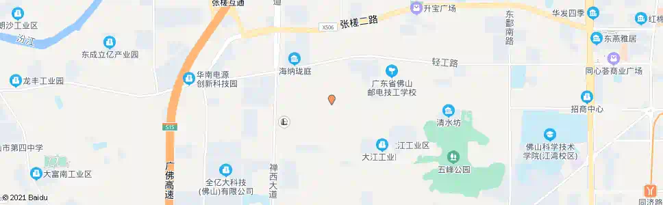 佛山疗养院_公交站地图_佛山公交_妙搜公交查询2025