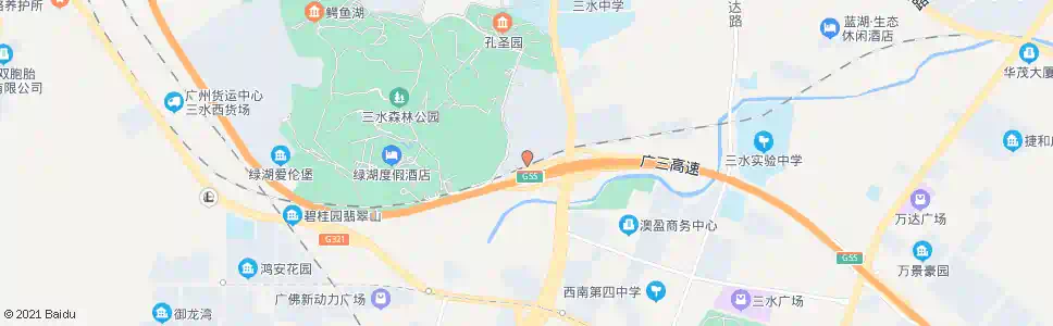 佛山丽日坚美_公交站地图_佛山公交_妙搜公交查询2025