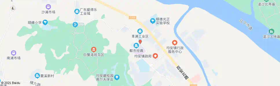 佛山德安路口_公交站地图_佛山公交_妙搜公交查询2025