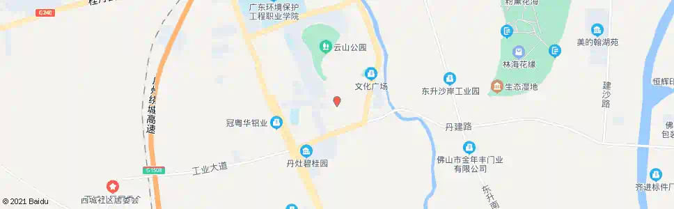 佛山富民市场_公交站地图_佛山公交_妙搜公交查询2025