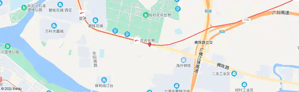 佛山海元物流总站_公交站地图_佛山公交_妙搜公交查询2025