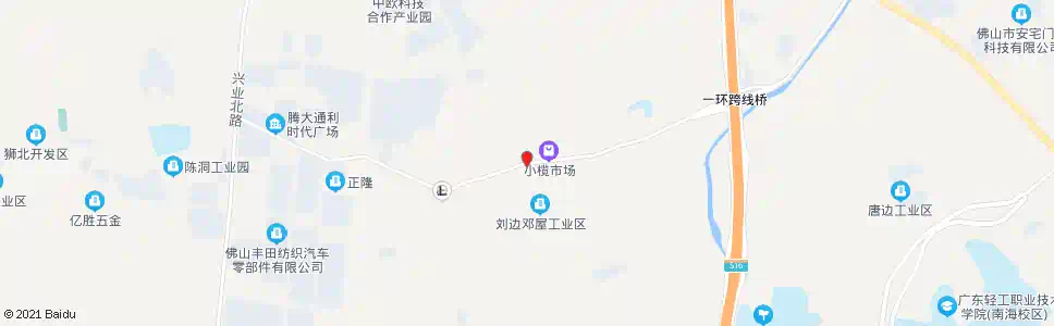 佛山小榄市场_公交站地图_佛山公交_妙搜公交查询2025