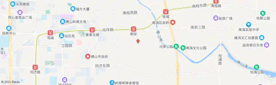 佛山祖庙街道办事处_公交站地图_佛山公交_妙搜公交查询2025