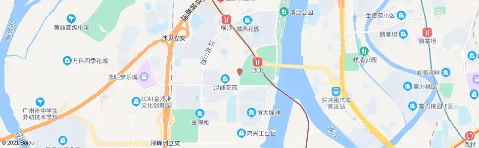 佛山环洲二路北_公交站地图_佛山公交_妙搜公交查询2025