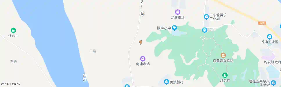 佛山天期中路_公交站地图_佛山公交_妙搜公交查询2025