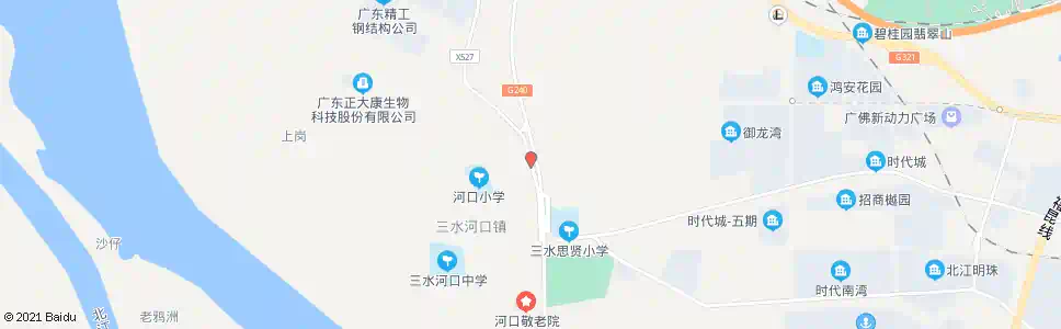 佛山红城区_公交站地图_佛山公交_妙搜公交查询2025
