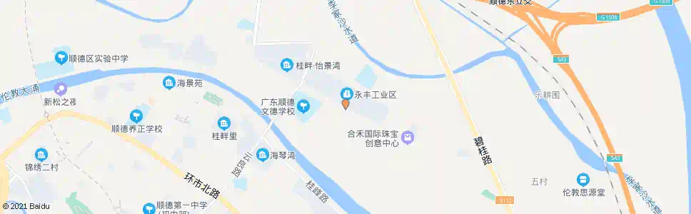 佛山新桂横一路_公交站地图_佛山公交_妙搜公交查询2025