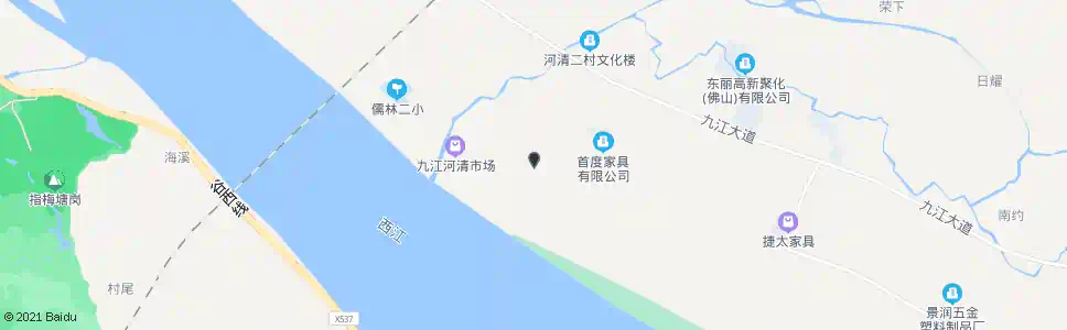 佛山河清三村_公交站地图_佛山公交_妙搜公交查询2025