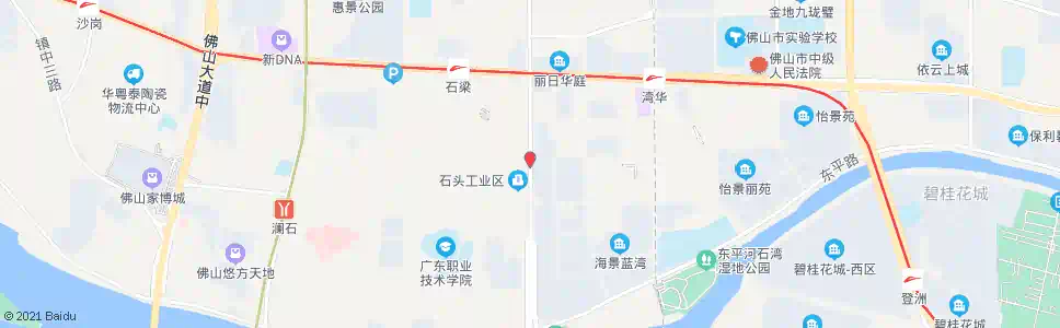 佛山牛角桥北_公交站地图_佛山公交_妙搜公交查询2025