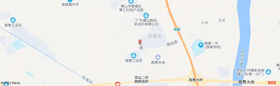 佛山智富园_公交站地图_佛山公交_妙搜公交查询2025