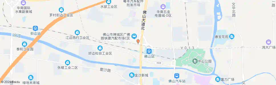 佛山城北物流中心_公交站地图_佛山公交_妙搜公交查询2025