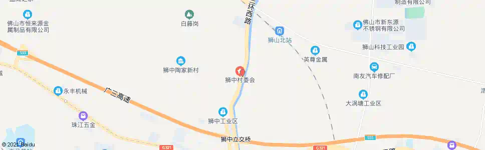 佛山狮中村委_公交站地图_佛山公交_妙搜公交查询2025