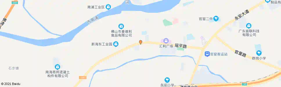 佛山游鱼布_公交站地图_佛山公交_妙搜公交查询2025