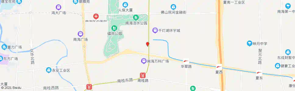佛山桂澜路(家天下广场)_公交站地图_佛山公交_妙搜公交查询2025