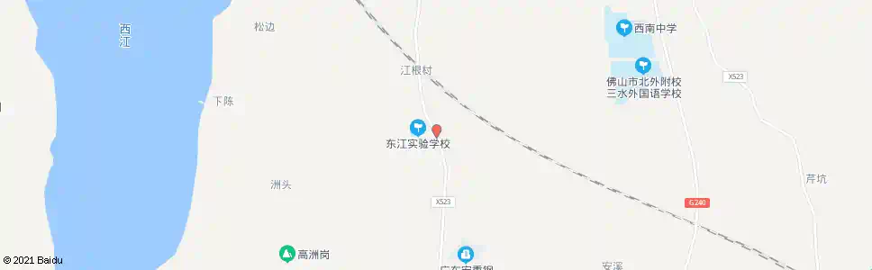 佛山新街圩_公交站地图_佛山公交_妙搜公交查询2025