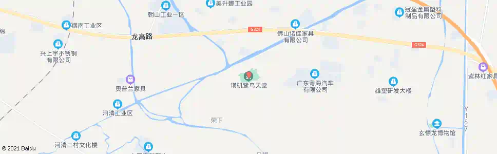 佛山璜矶市场(九江鹭鸟天堂)_公交站地图_佛山公交_妙搜公交查询2025