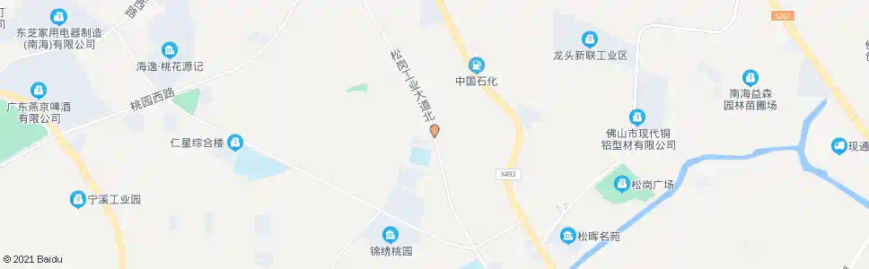 佛山石碣市场_公交站地图_佛山公交_妙搜公交查询2025
