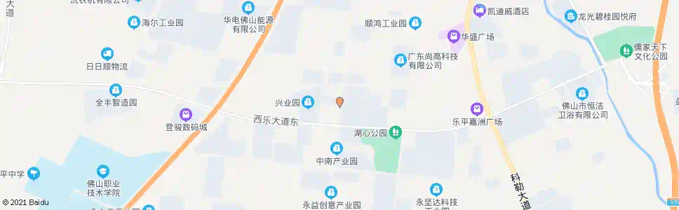 佛山业精_公交站地图_佛山公交_妙搜公交查询2025