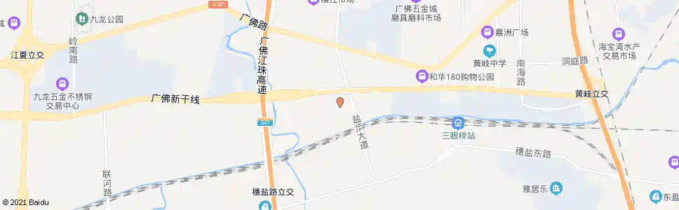 佛山联安大道东_公交站地图_佛山公交_妙搜公交查询2025