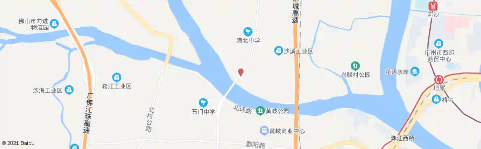 佛山黄岐大桥_公交站地图_佛山公交_妙搜公交查询2025