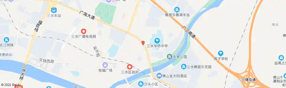 佛山商业城_公交站地图_佛山公交_妙搜公交查询2025
