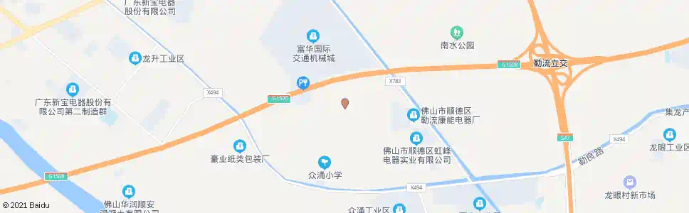 佛山良田电站_公交站地图_佛山公交_妙搜公交查询2025