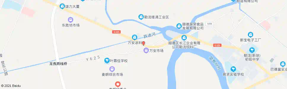 佛山万安工业区_公交站地图_佛山公交_妙搜公交查询2025