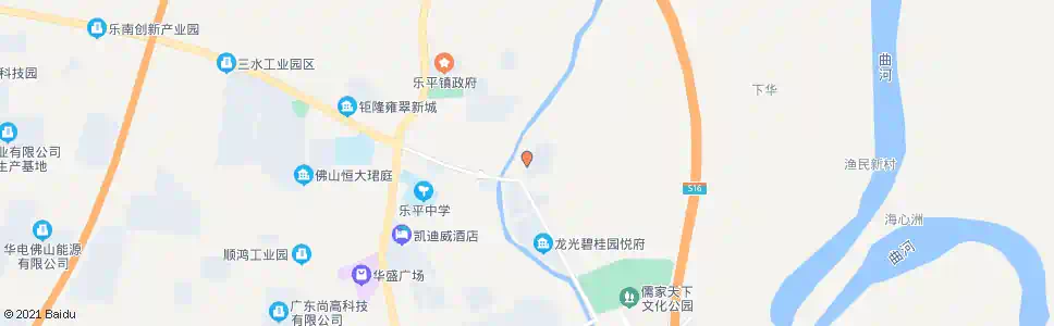 佛山染织厂_公交站地图_佛山公交_妙搜公交查询2025